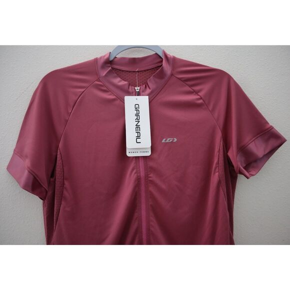Louis Garneau 0820982-209 Women's Sz XL Magenta Zircon 3 Full Zip Jersey - Picture 3 of 11